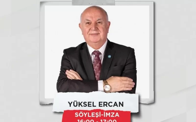 Gazeteci Yazar Yüksel Ercan, Niğde Kitap Fuarı’na katılıyor